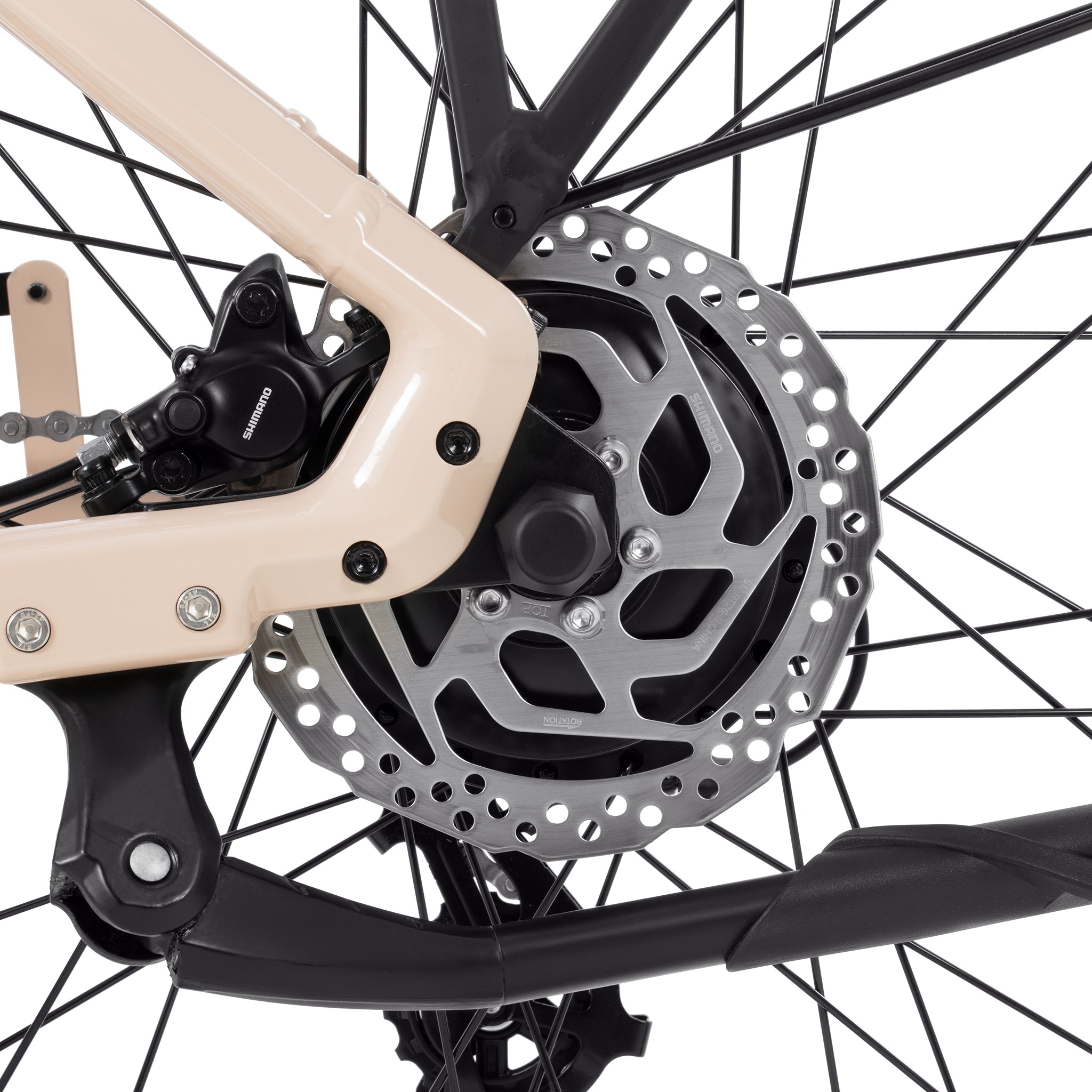 Kemoway E-Bike mit Shimano Scheibenbremse