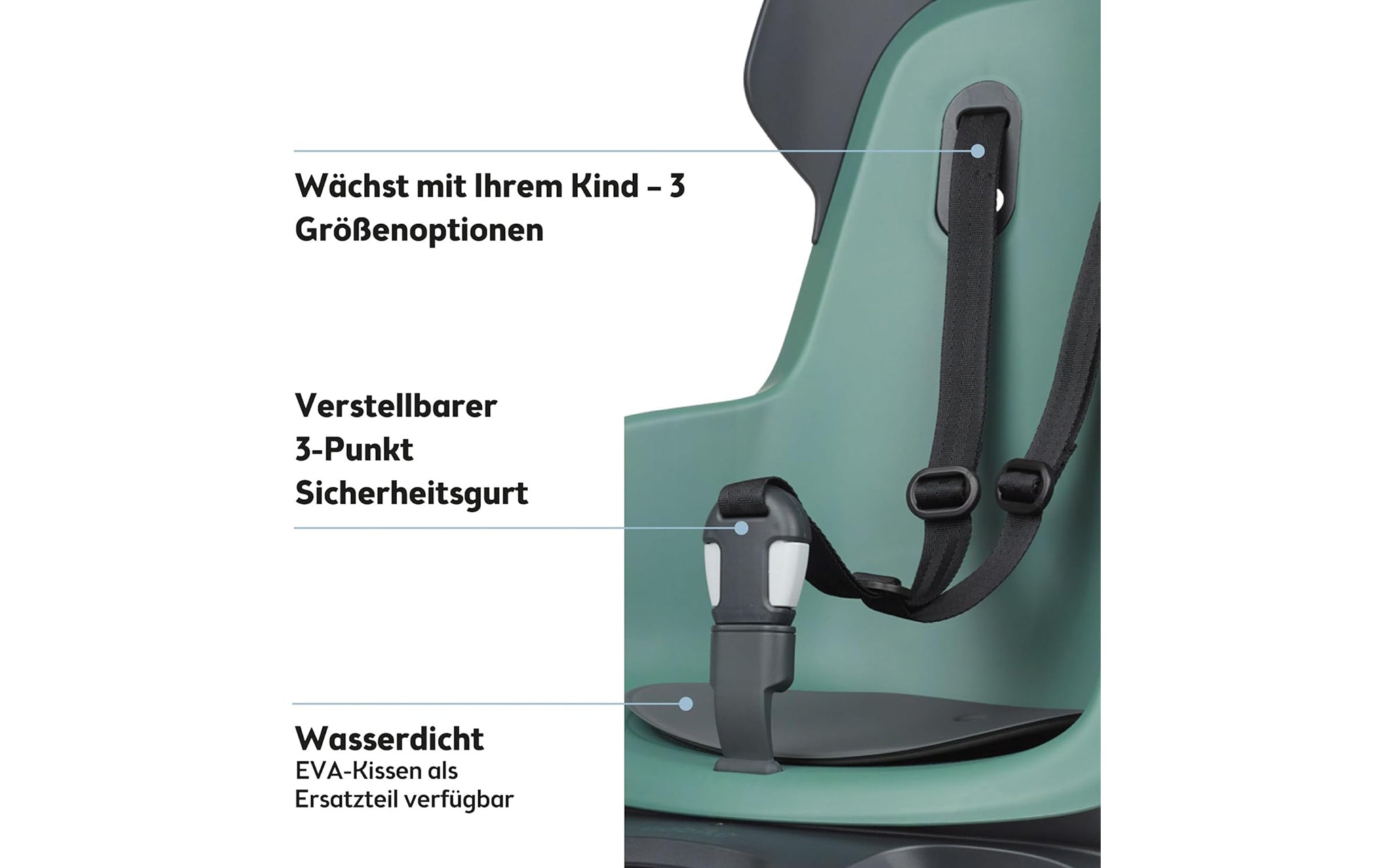 MIK-HD Fahrradsitz für Kinder