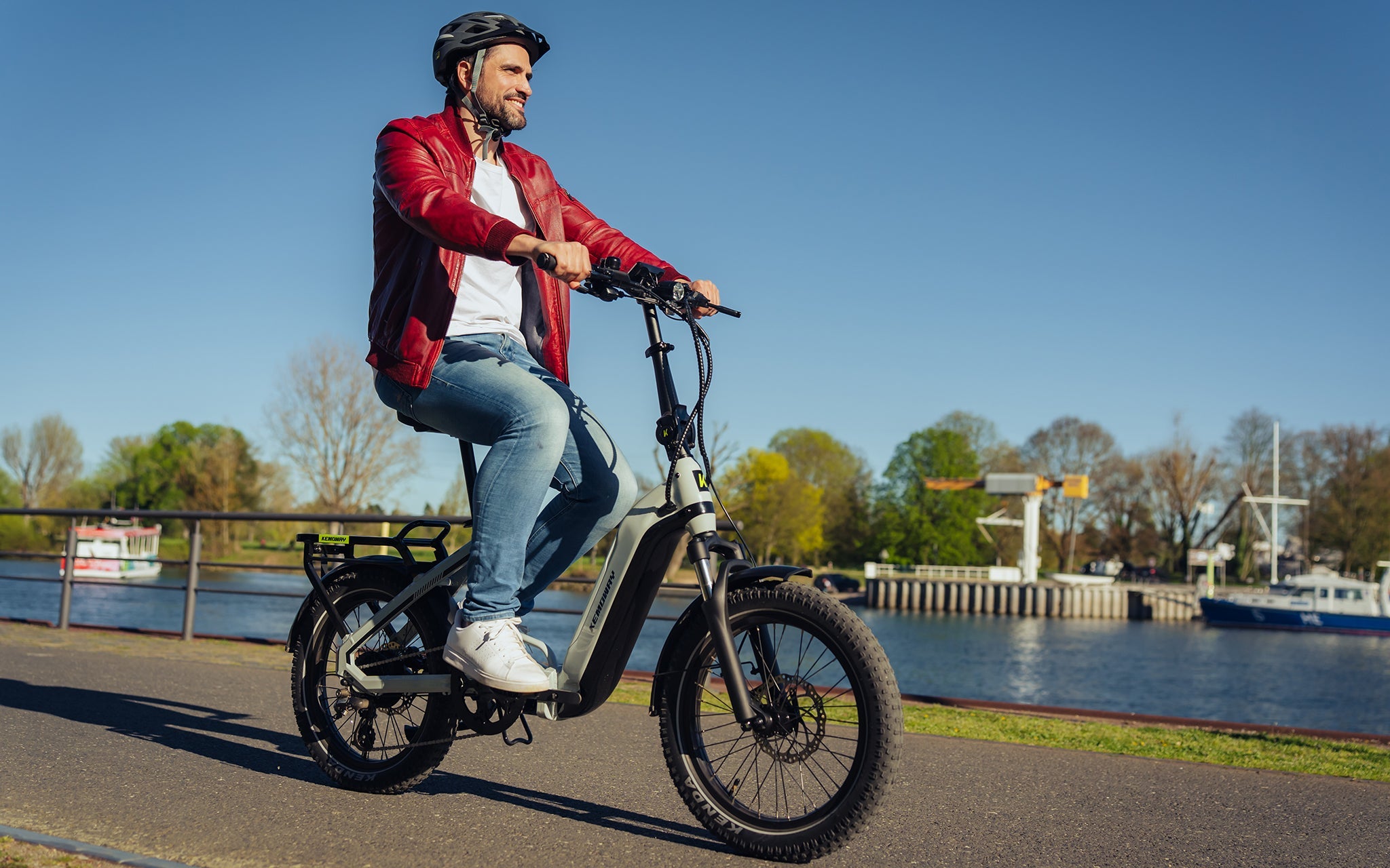 Mit dem Kemoway Z3 Falt-E-Bike im Wohnmobil: Platzsparendes Radfahren im Camping-Urlaub