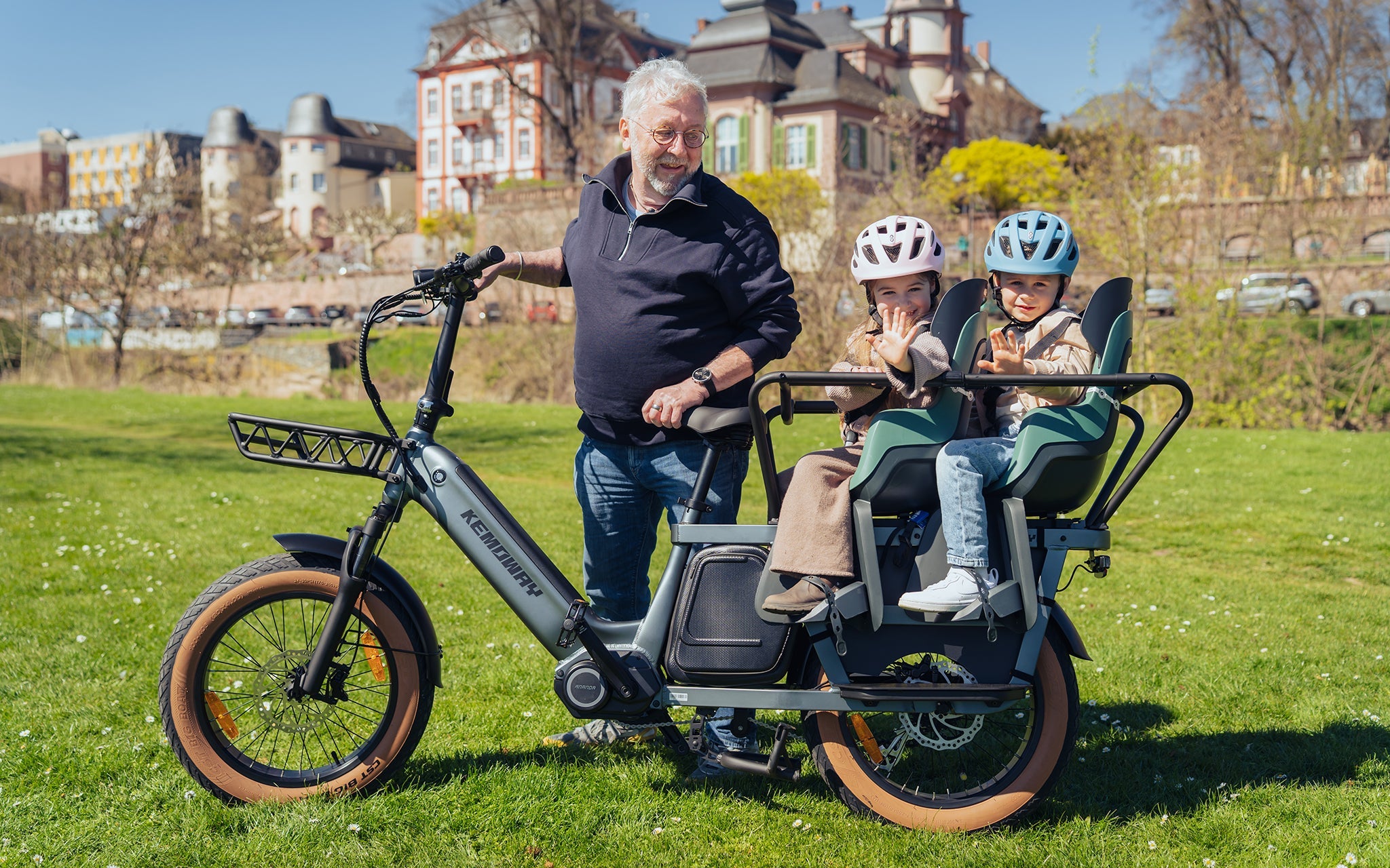 kemoway P7 – Das Longtail-E-Bike mit 110 Nm Mittelmotor & 720 Wh Akku für die ganze Familie