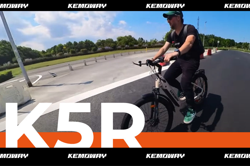 kemoway E-Bike k5r test von Tesla Astuces