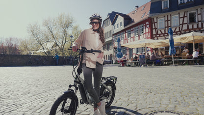 Kemoway Z3 E-Bike Rücklicht mit aktiver Bremslicht-Funktion beim Betätigen der Bremsen
