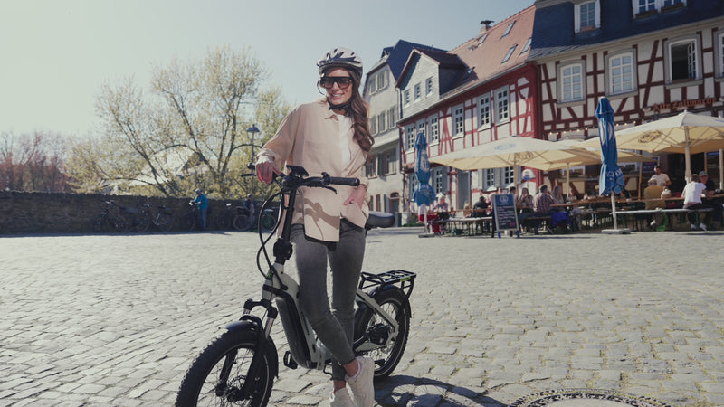 Kemoway Z3 E-Bike Rücklicht mit aktiver Bremslicht-Funktion beim Betätigen der Bremsen